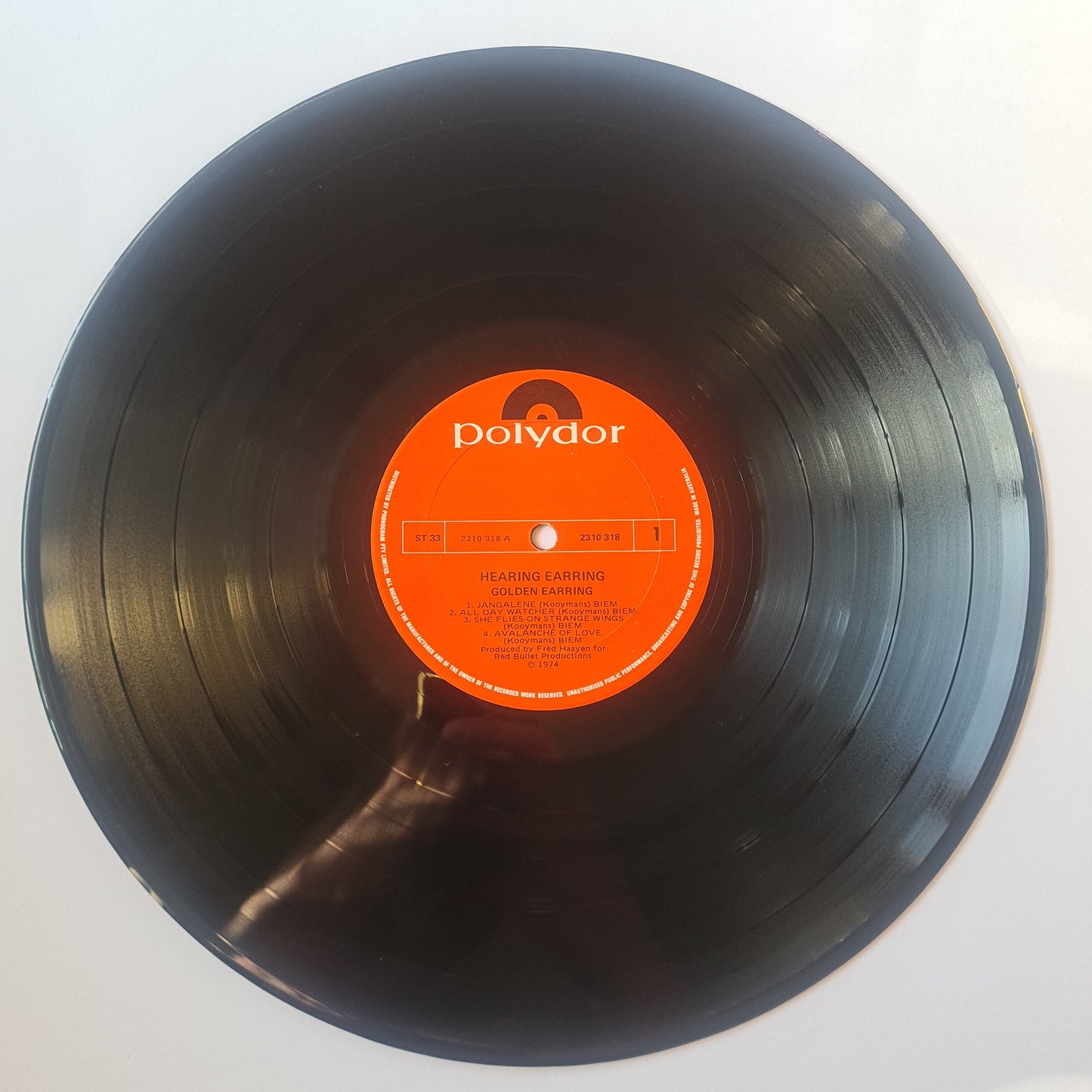 Golden Earring – Hearing Earring - 1974 - Vinyl Record