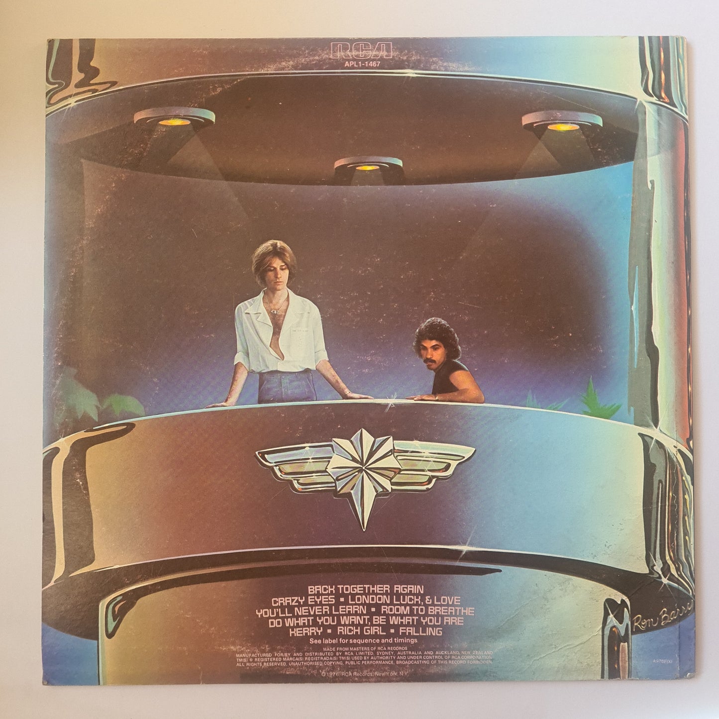 Hall & Oates – Bigger Than Both Of Us - 1976 - Vinyl Record