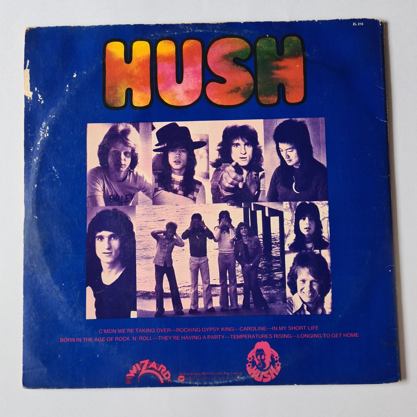 Hush – C'mon We're Taking Over -1974 (Gatefold) - Vinyl Record