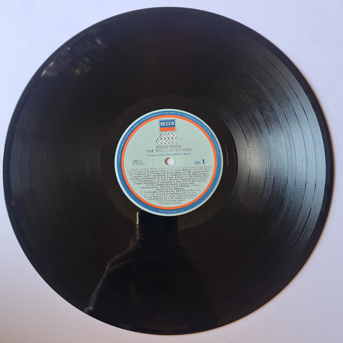 The Rolling Stones – Solid Rock - 1981 - Vinyl Record