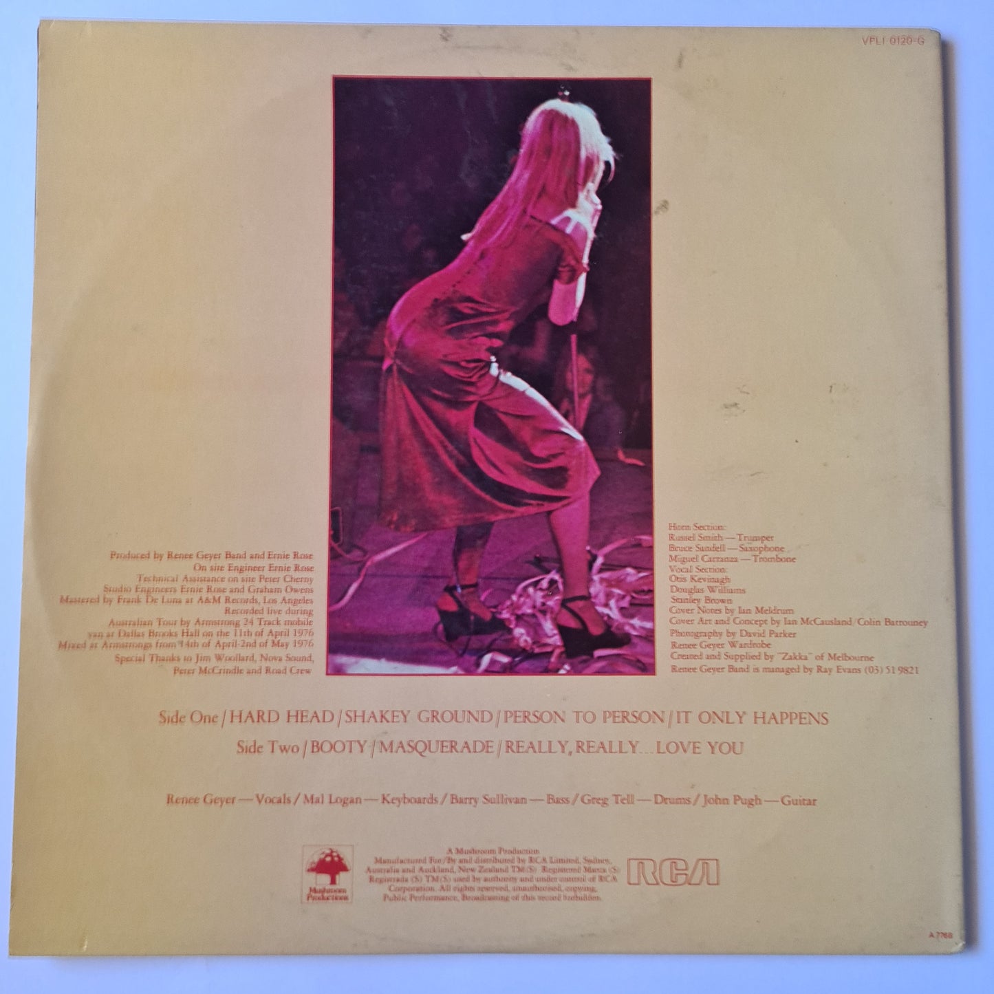 Rene Geyer – Really Really Love You - 1976 (Gatefold)