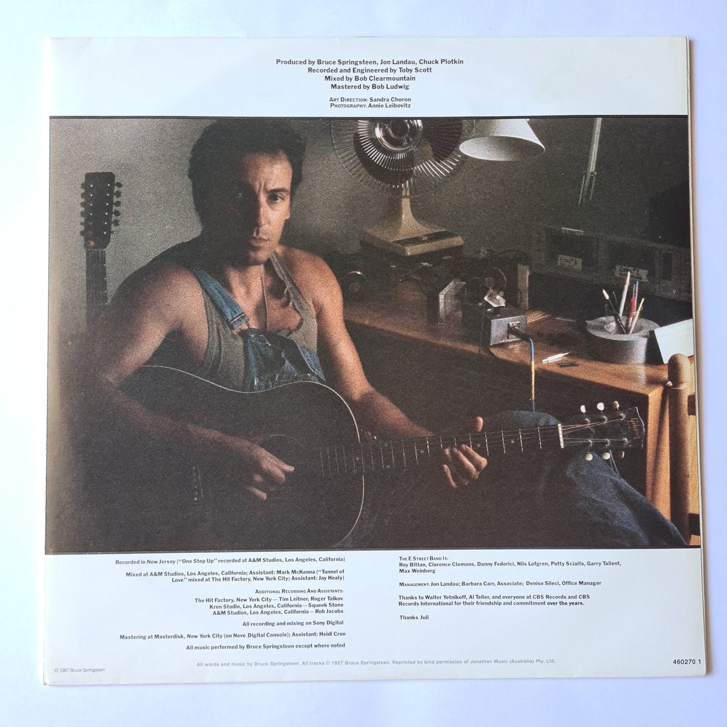 Bruce Springsteen – Tunnel Of Love - 1987 - Vinyl Record