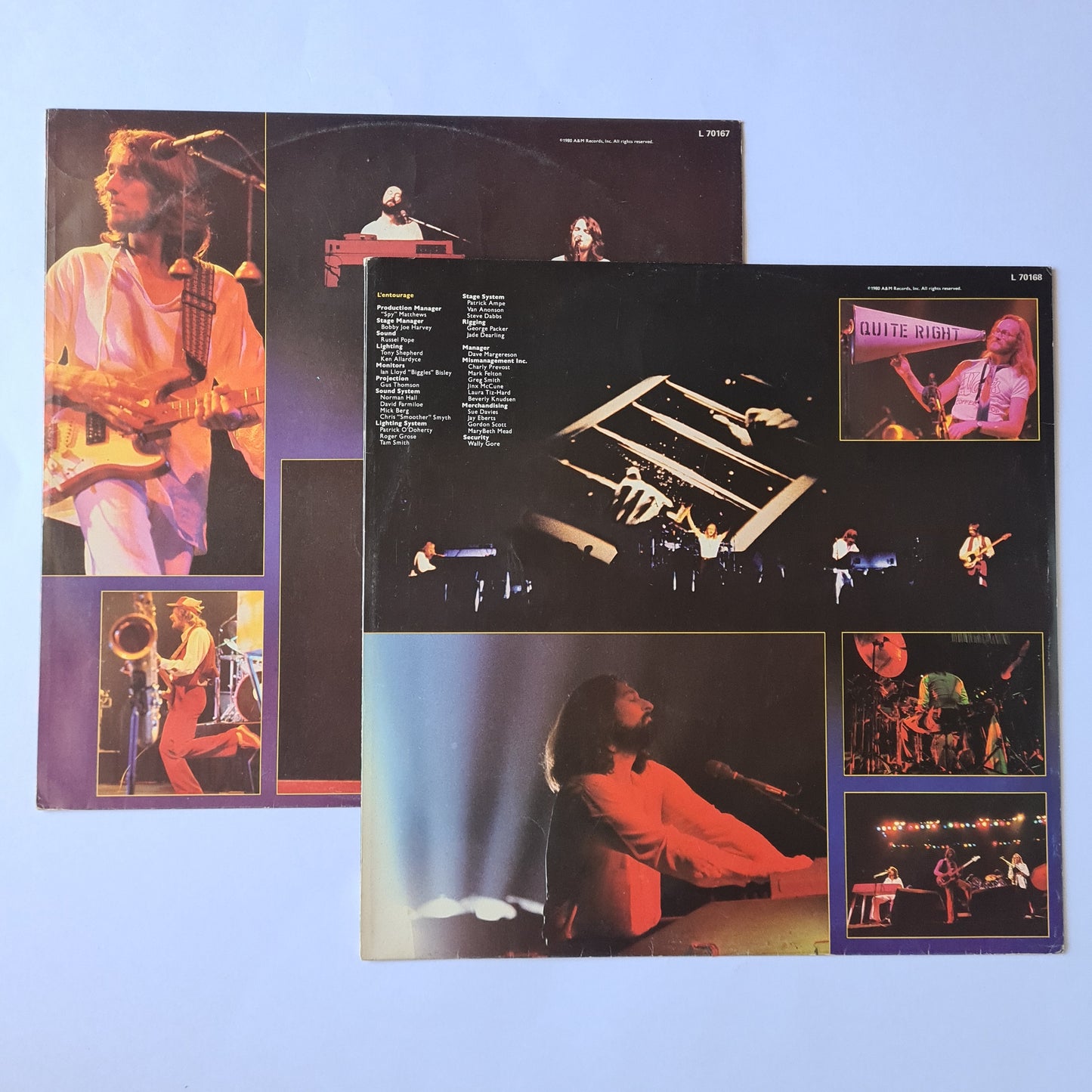 Supertramp – Paris: Double Live Album - 1980 (2LP gatefold) - Vinyl Record