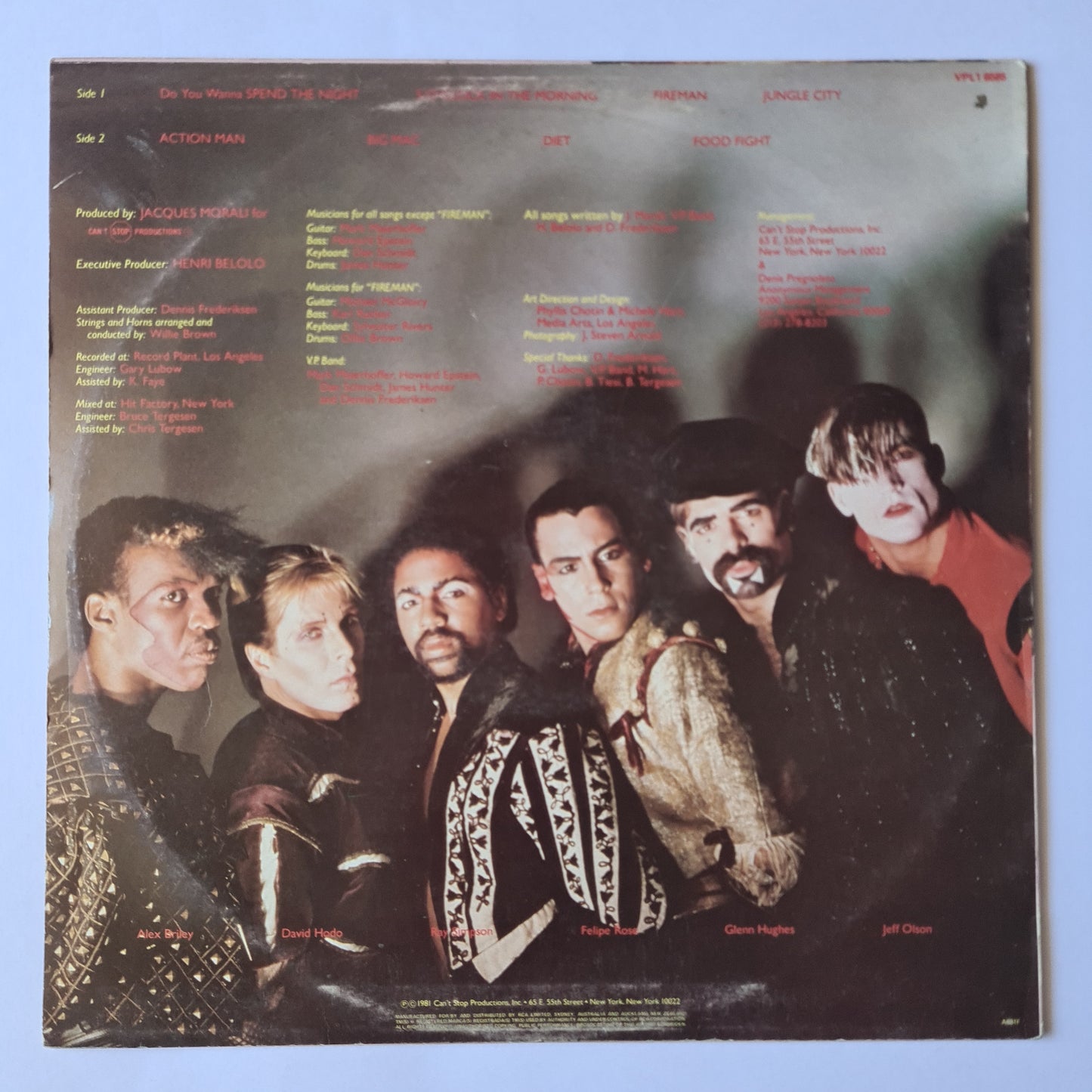 Village People – Renaissance - 1981 - Vinyl Record
