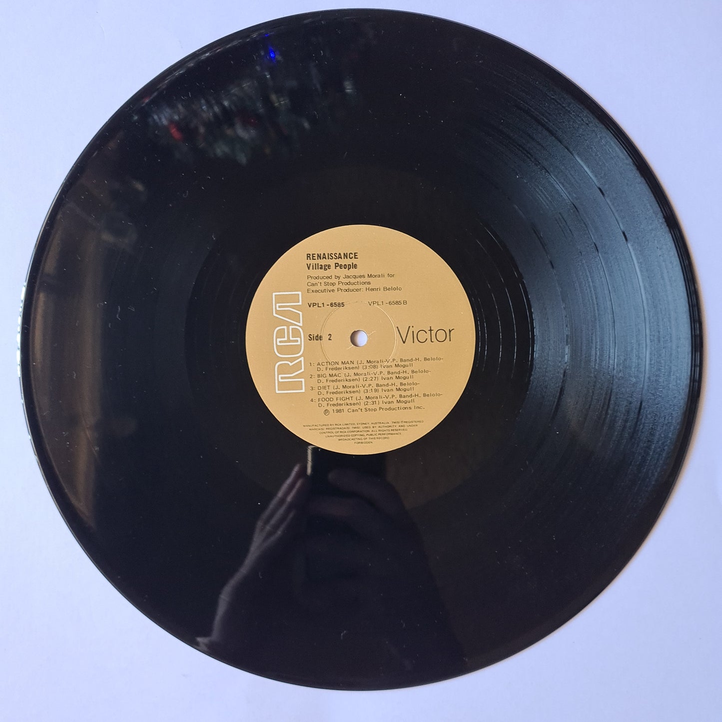 Village People – Renaissance - 1981 - Vinyl Record