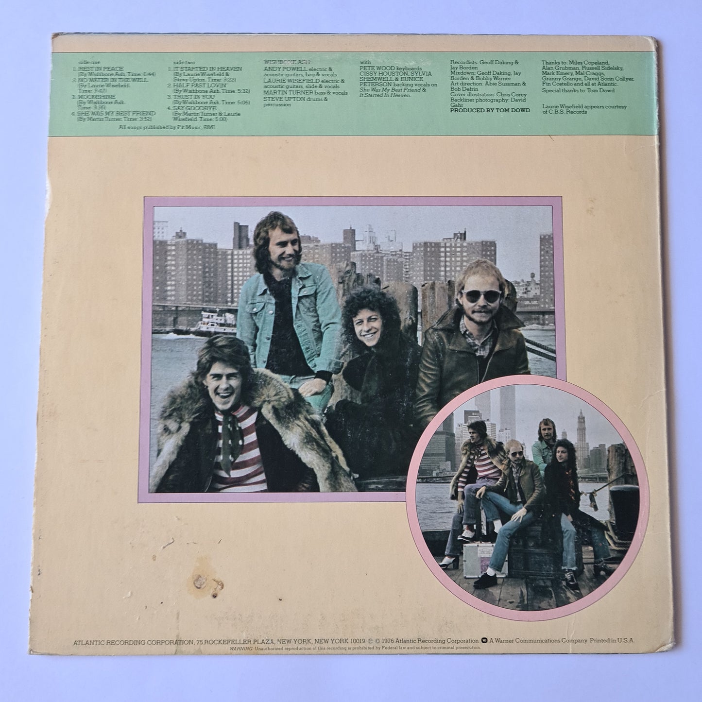 Wishbone Ash – Locked In - 1976 - Vinyl Record