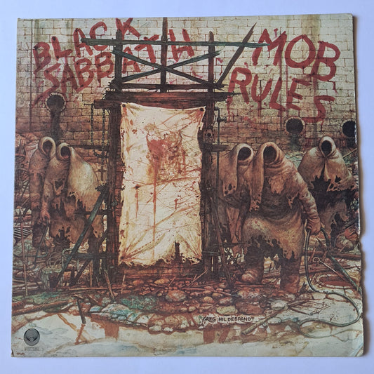 Black Sabbath – Mob Rules - 1981 - Vinyl Record