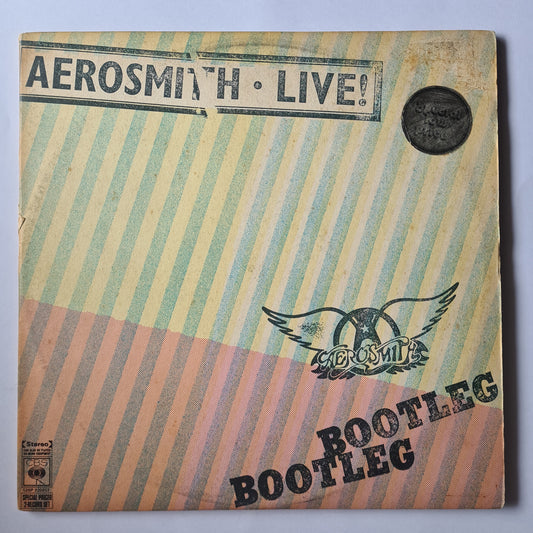 Aerosmith – Live Bootleg - 1978 (Gatefold 2LP w/original poster) - Vinyl Record