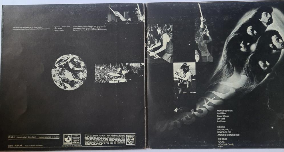 Deep Purple – Fireball - 1971 (Gatefold) - Vinyl Record