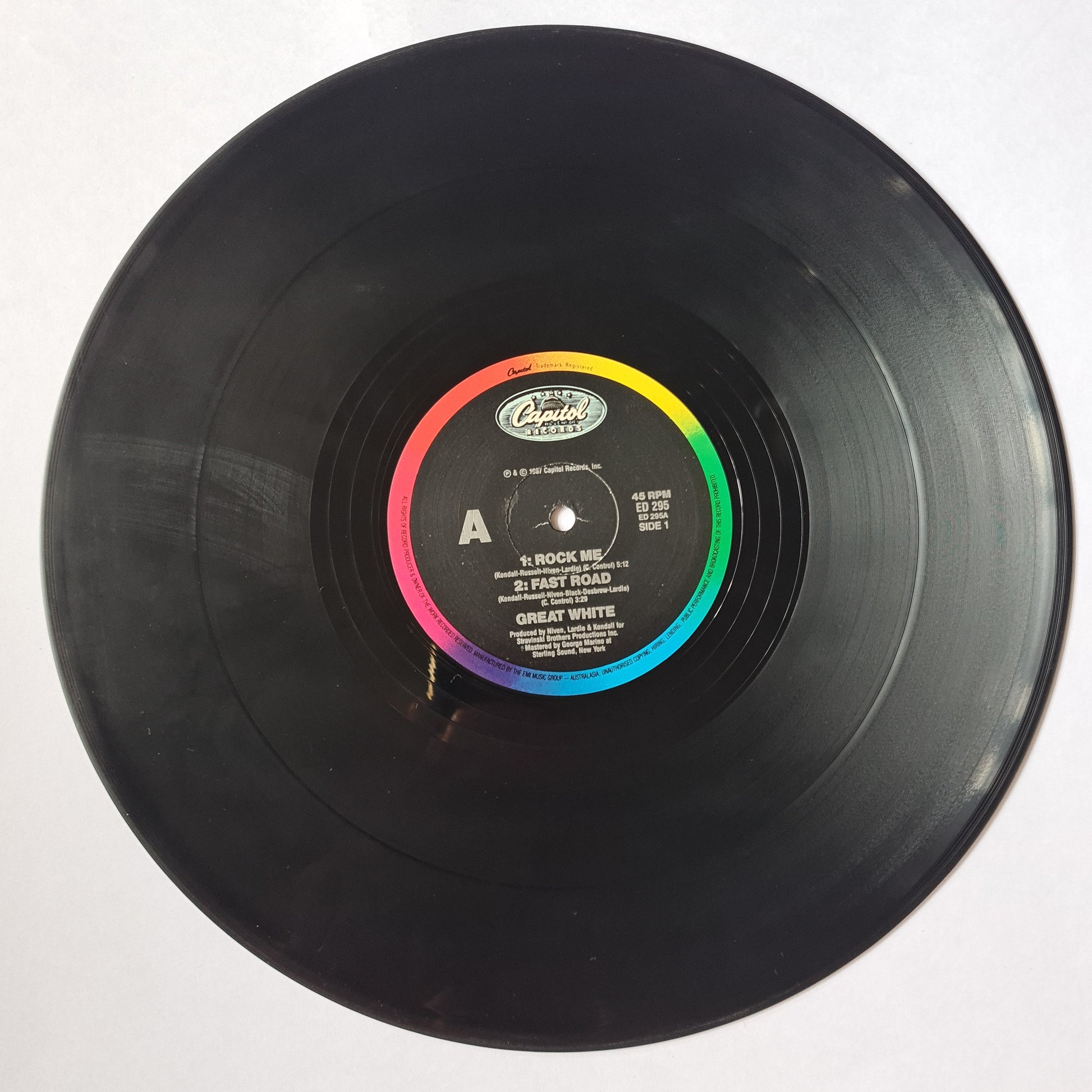 Great White Rock Me 1987 Sound Hound Records