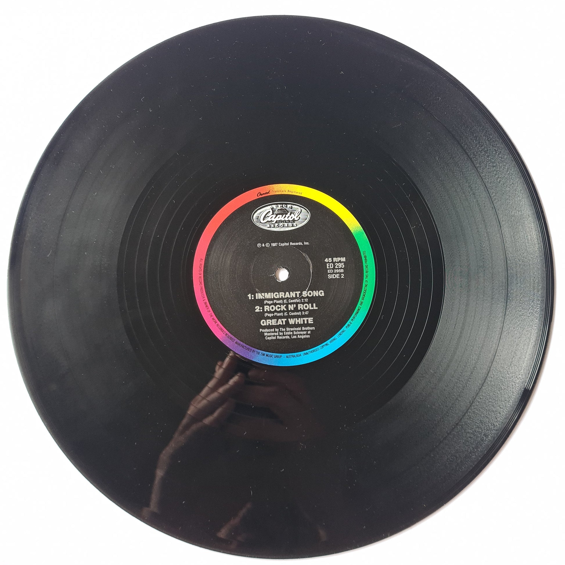 Great White Rock Me 1987 Sound Hound Records