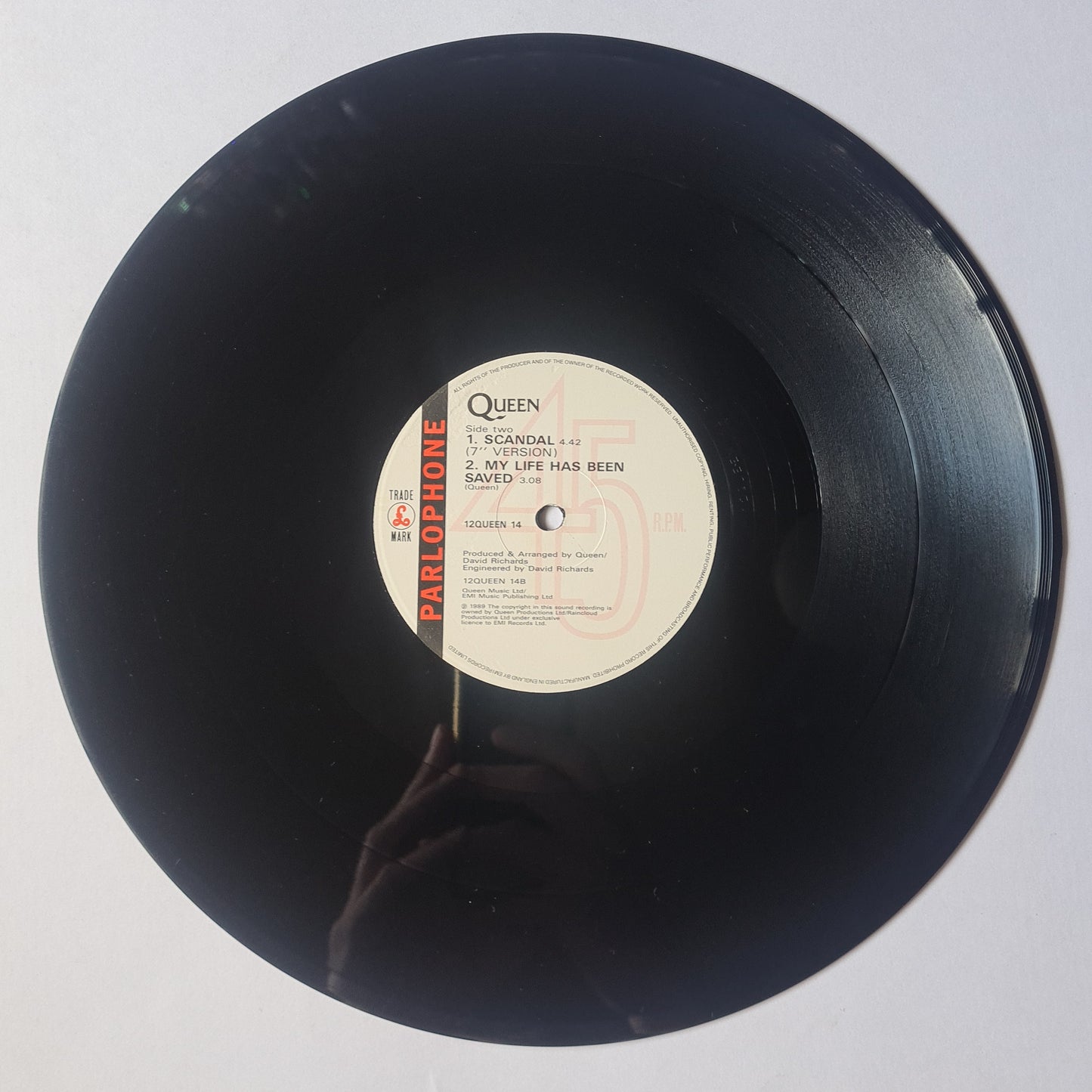 Queen – Scandal (12inch Maxi Single) - 1989