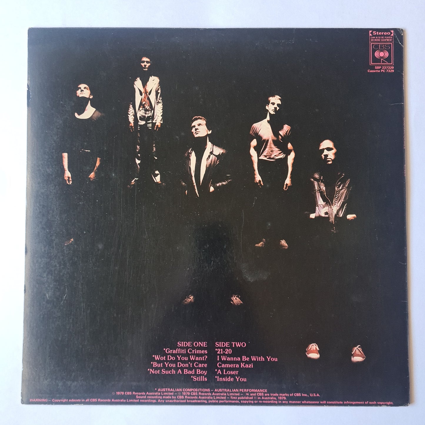 Mi-Sex – Graffiti Crimes - 1979 - Vinyl Record