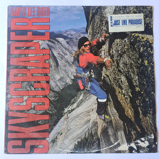 David Lee Roth (Van Halen) – Skyscraper - 1988 - Vinyl Record