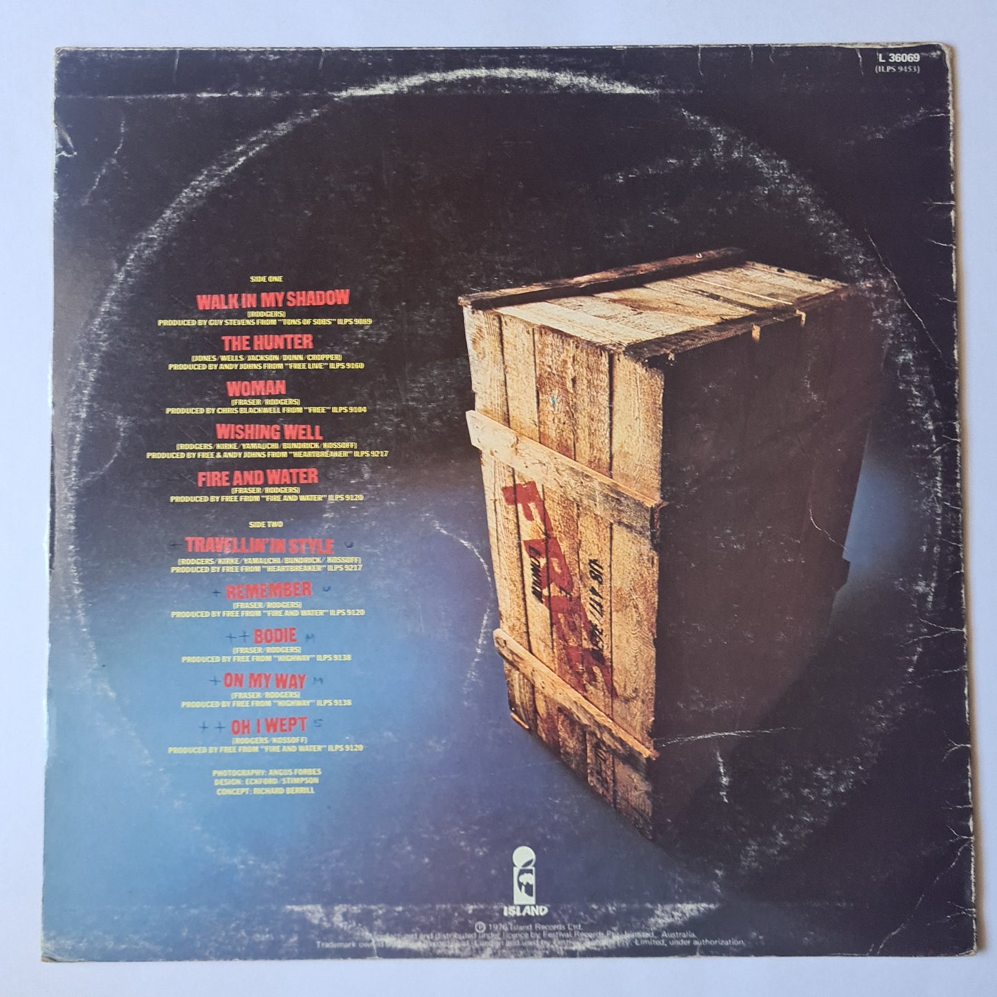 Free – Free & Easy, Rough & Ready - 1976 - Vinyl Record