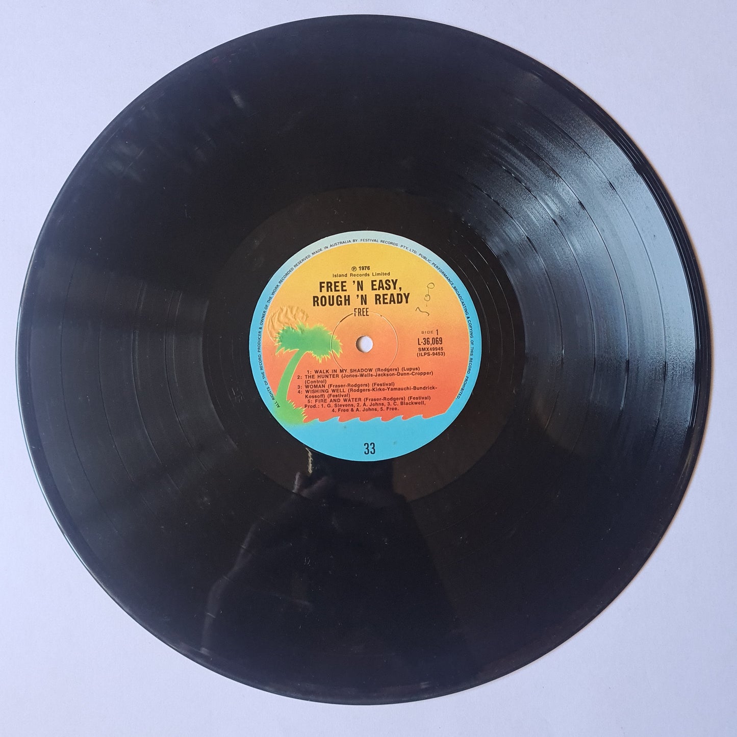 Free – Free & Easy, Rough & Ready - 1976 - Vinyl Record