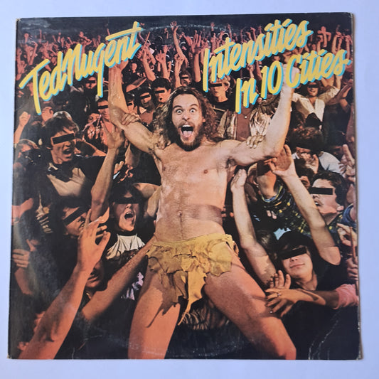 Ted Nugent – Intensities In 10 Cities - 1981 - Vinyl Record