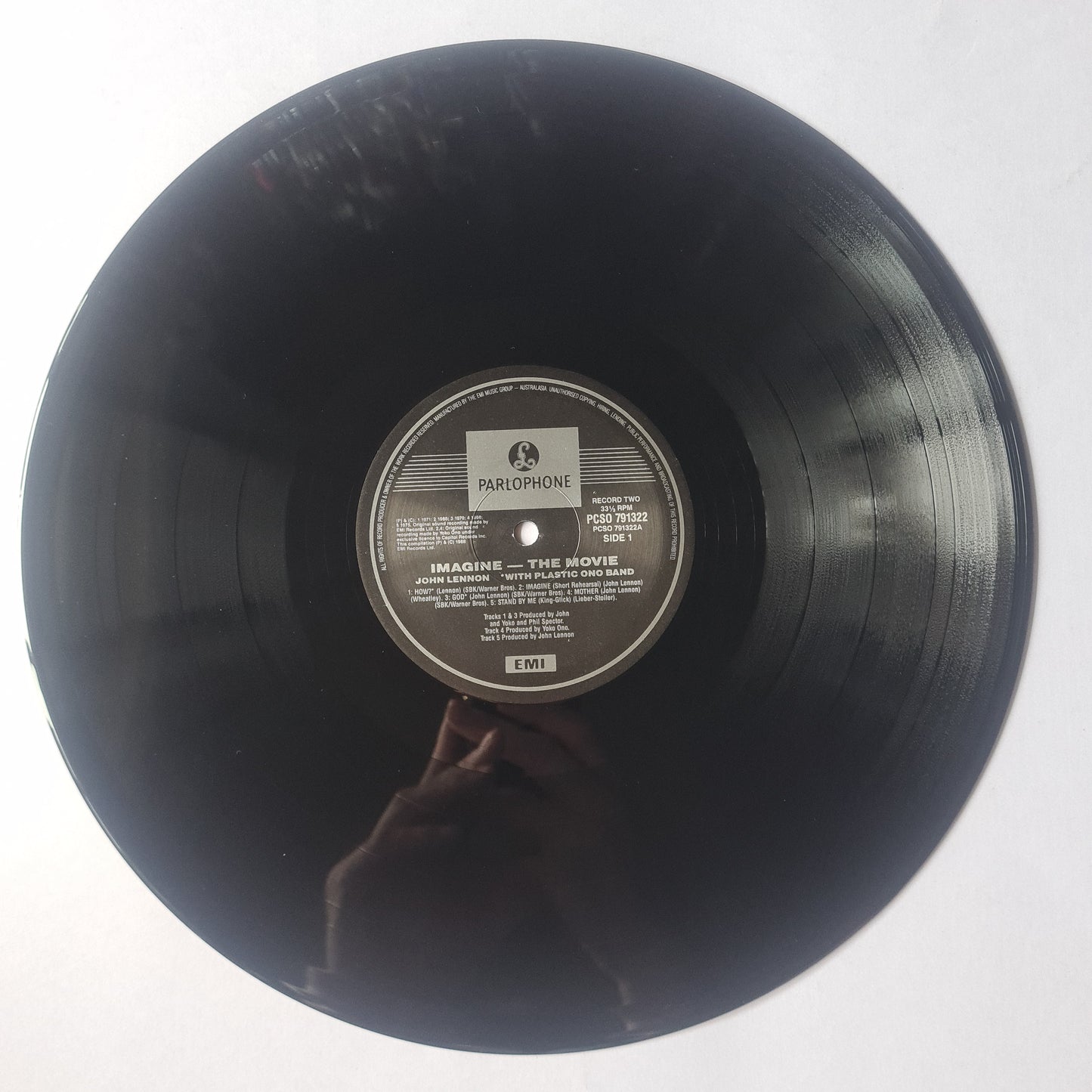 John Lennon (Beatles) – Imagine: Music From The Motion Picture - 1988 (2LP Gatefold) - Vinyl Record