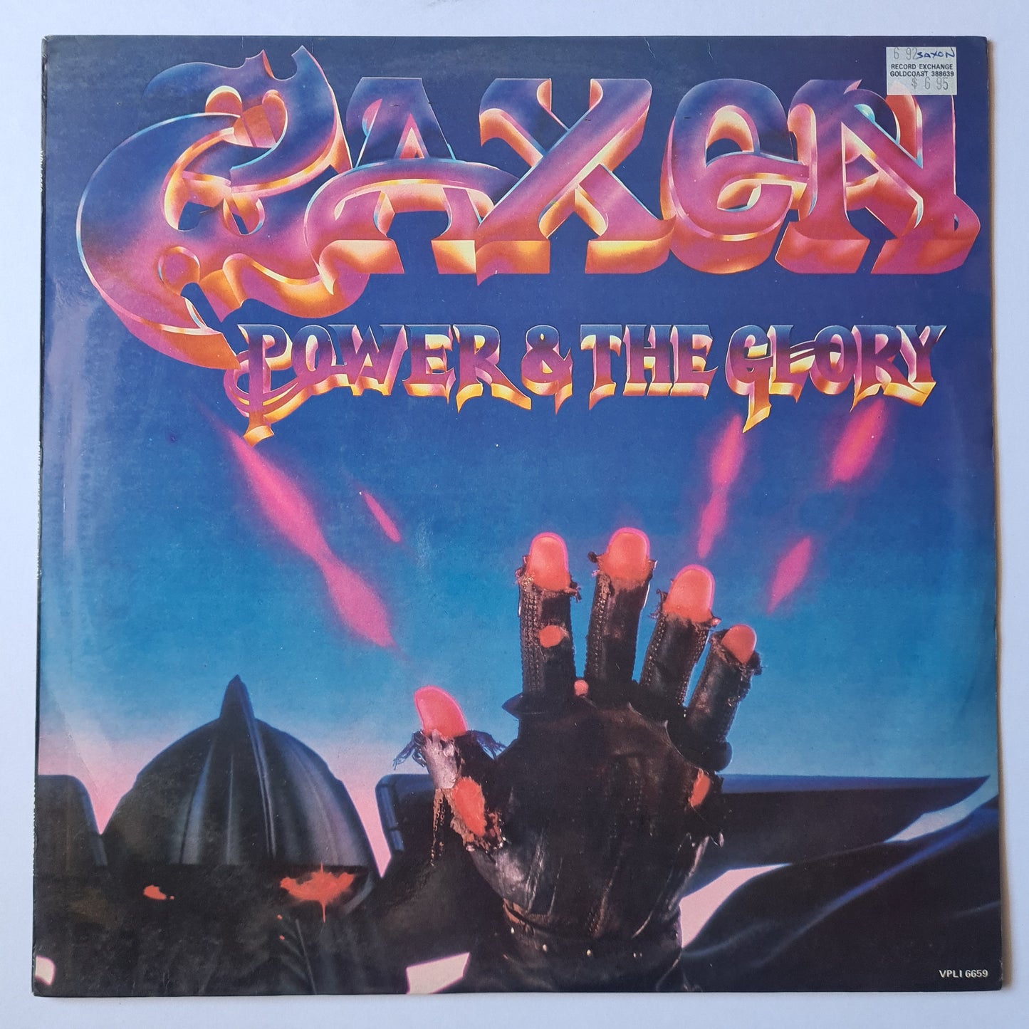 Saxon – Power & The Glory - 1983 - Vinyl Record