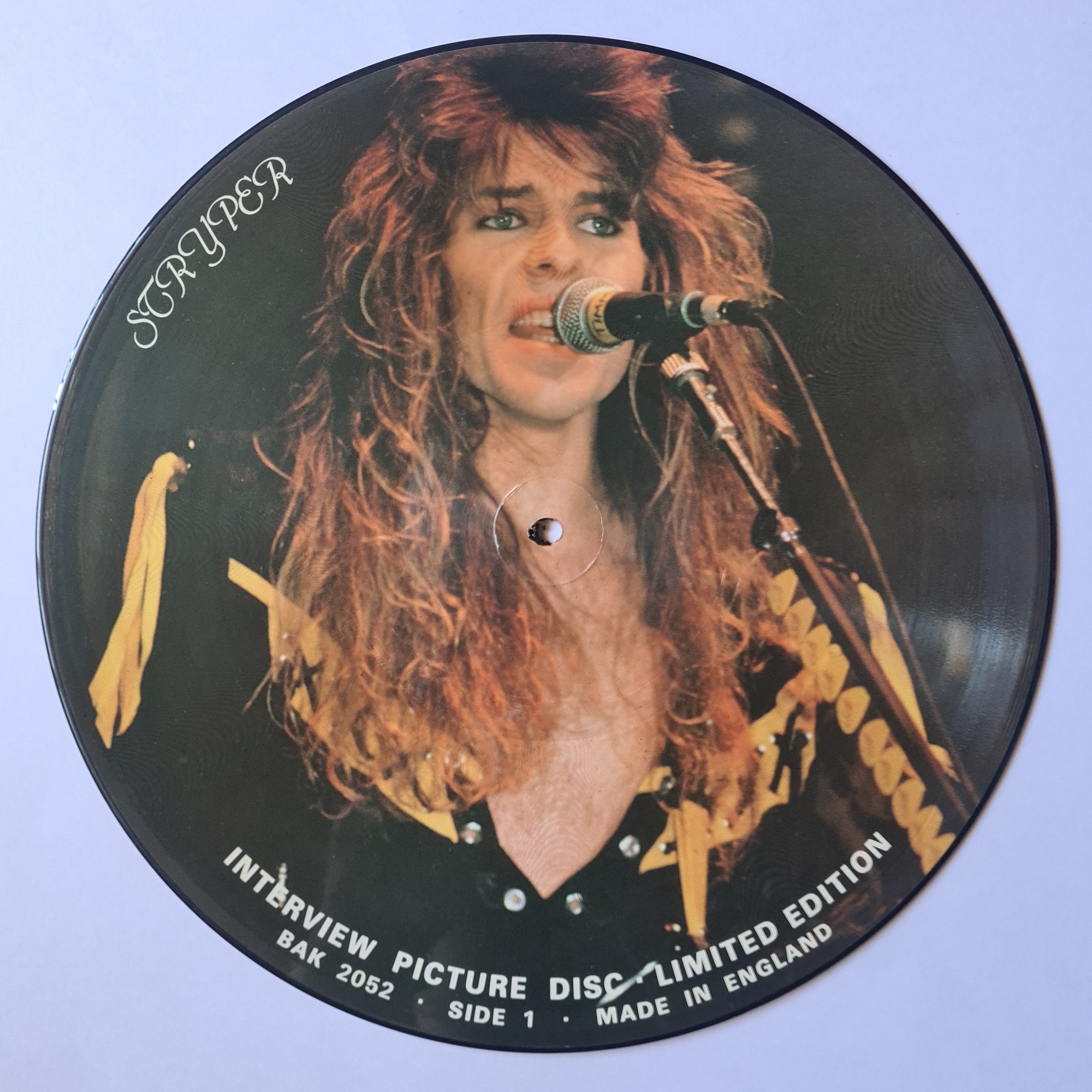 Stryper – Interview Picture Disc: Limited Edition Made In England - 19 ...