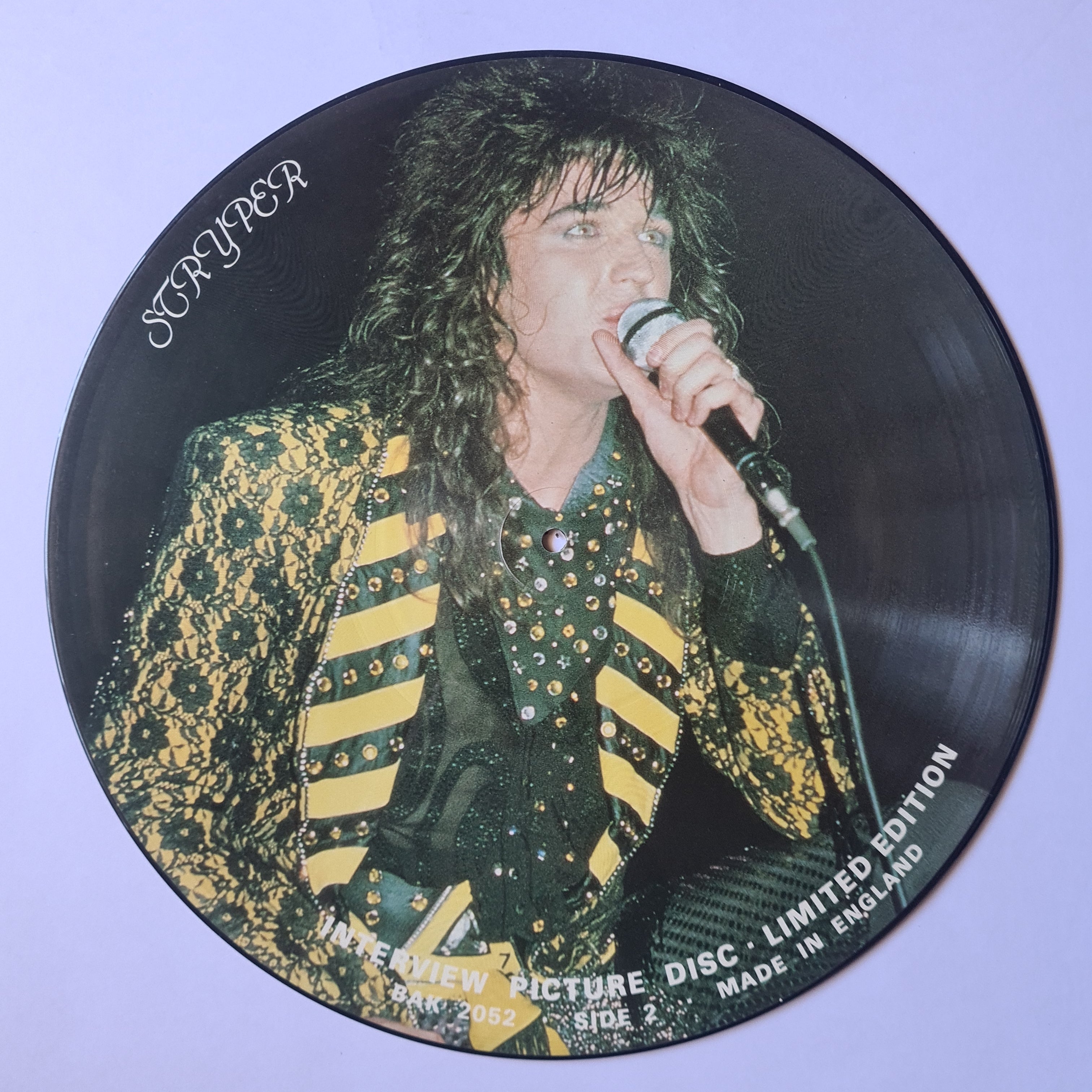 Stryper – Interview Picture Disc: Limited Edition Made In England - 19 ...