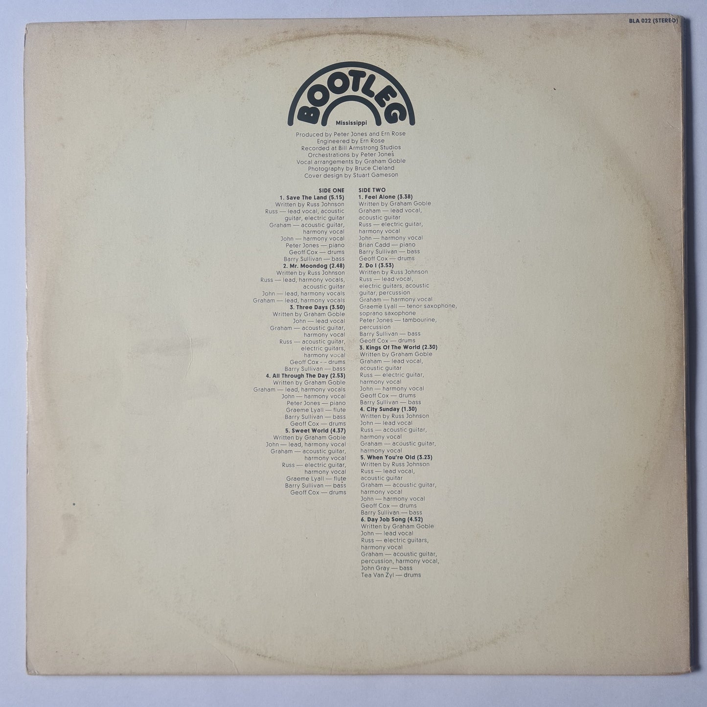 Mississippi – Mississippi - 1972 (Gatefold) - Vinyl Record