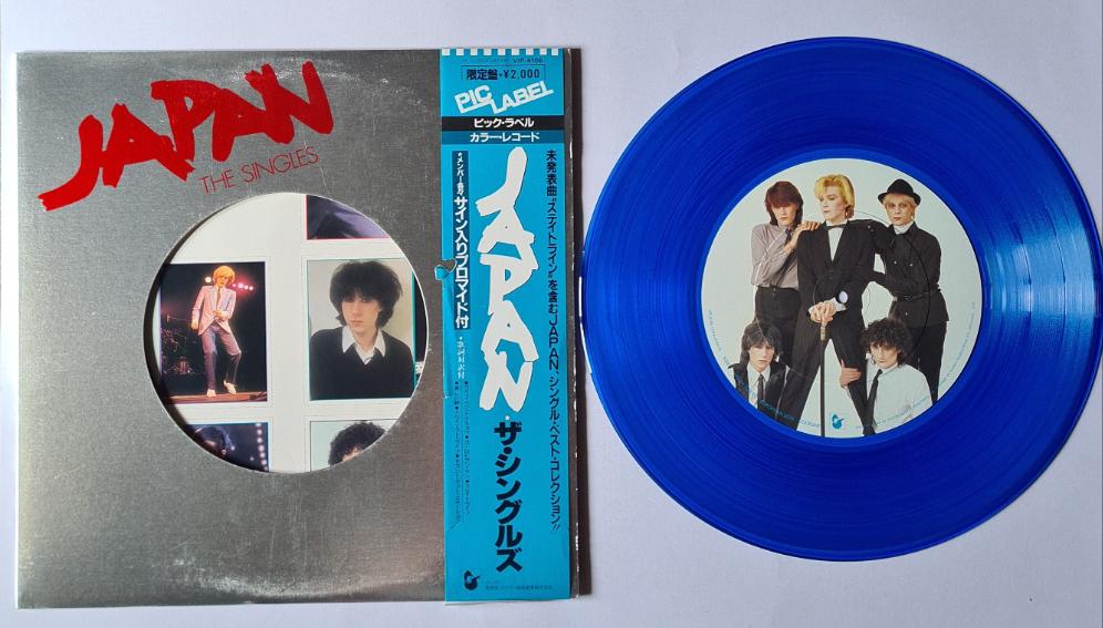 Japan – The Singles - 1981 (Blue Vinyl) - Vinyl Record