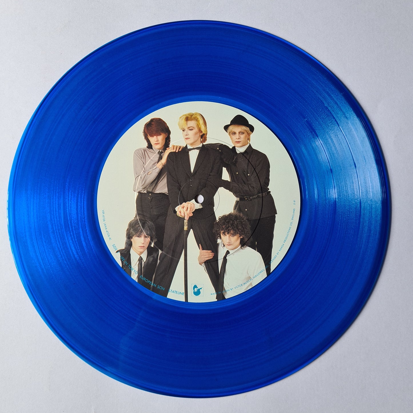 Japan – The Singles - 1981 (Blue Vinyl) - Vinyl Record