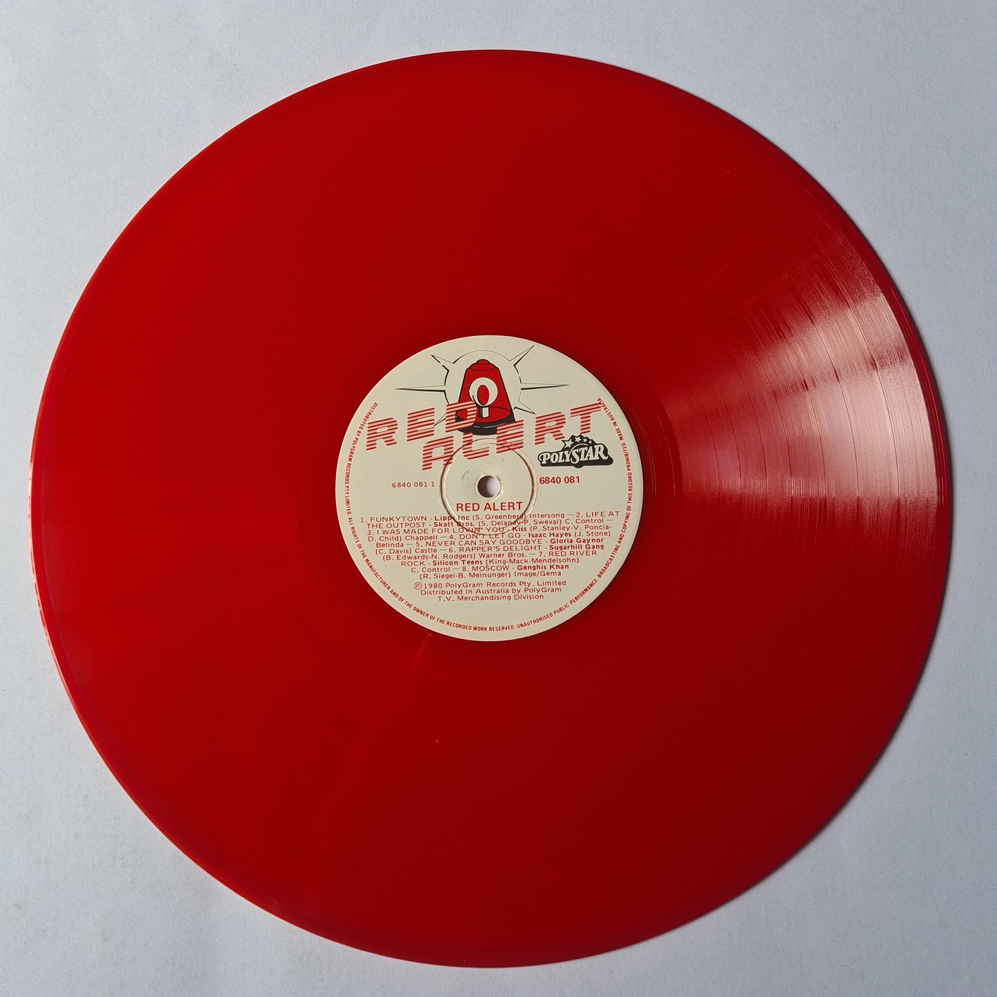 Various Artists – Red Alert (16 Original Disco Hits) - 1980 (Red Vinyl) - Vinyl Record