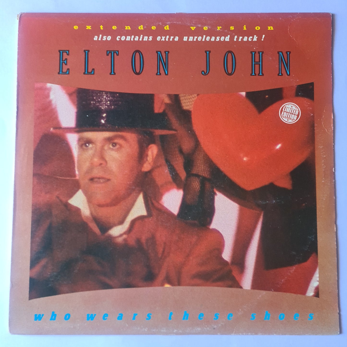 Elton John – Who Wears These Shoes (12 Inch Single) - 1984 - Vinyl Record