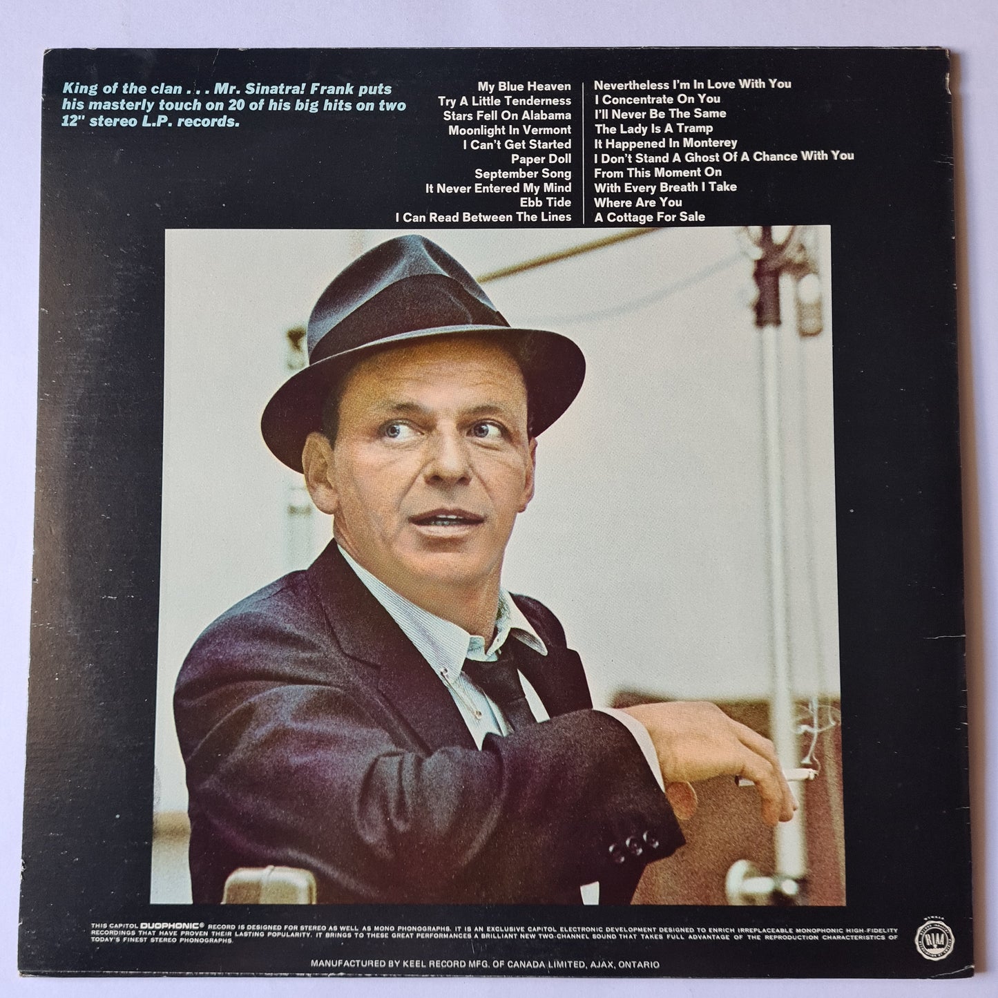 Frank Sinatra – Two Sensational Albums In One Package -Try A Little Tenderness & Frank Sinatra (2LP) - Vinyl Record
