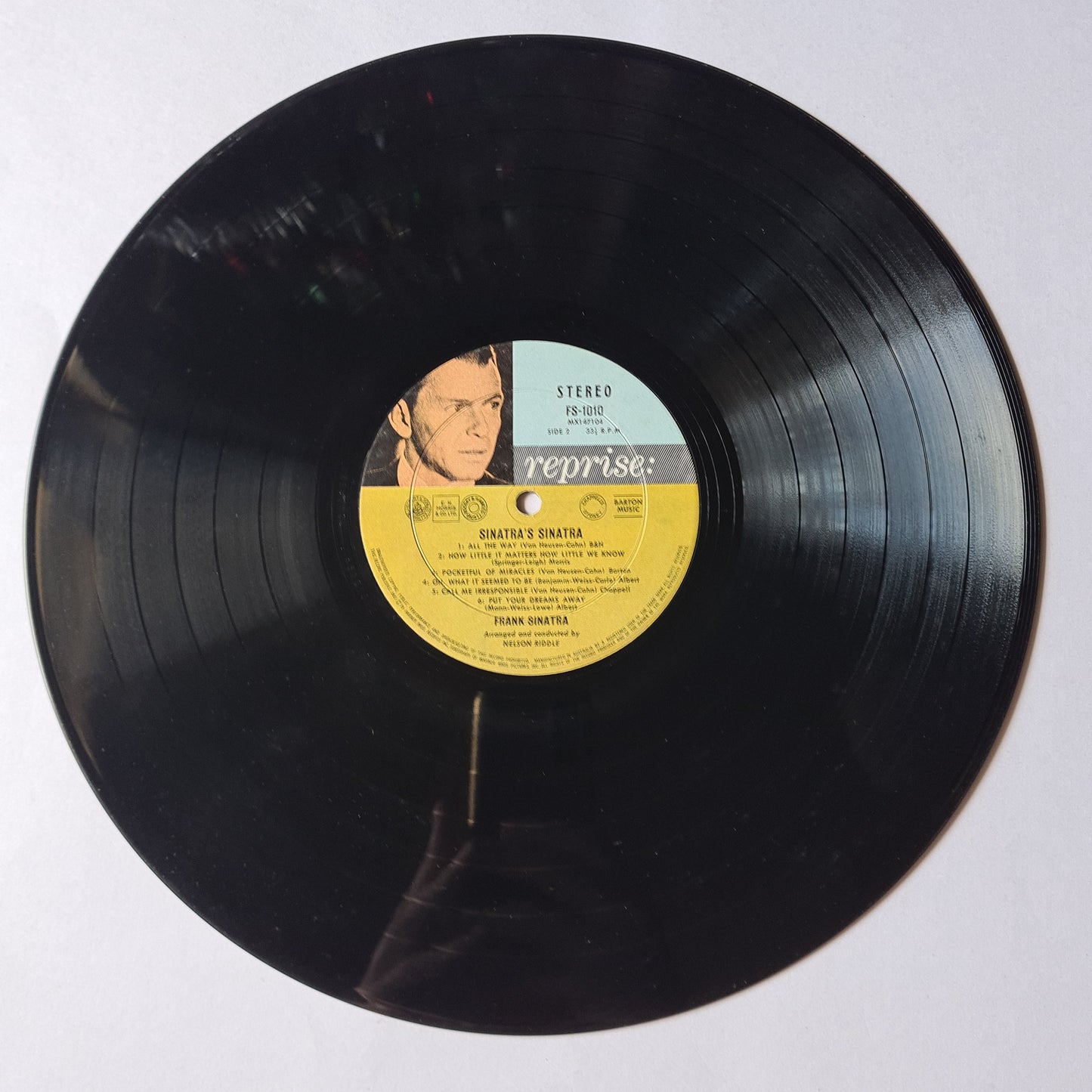 Frank Sinatra – Sinatra's Sinatra - 1963 - Vinyl Record
