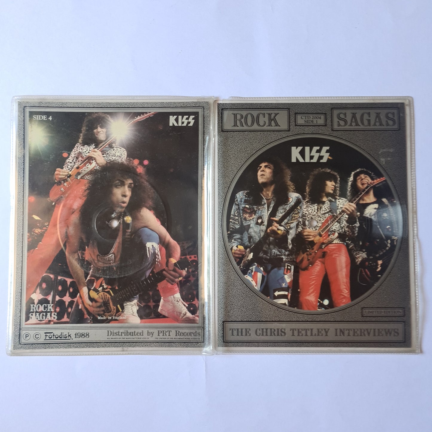 KISS – Rock Sagas: The Chris Tetley Interviews - 1988 (Picture Disc) - Vinyl Record