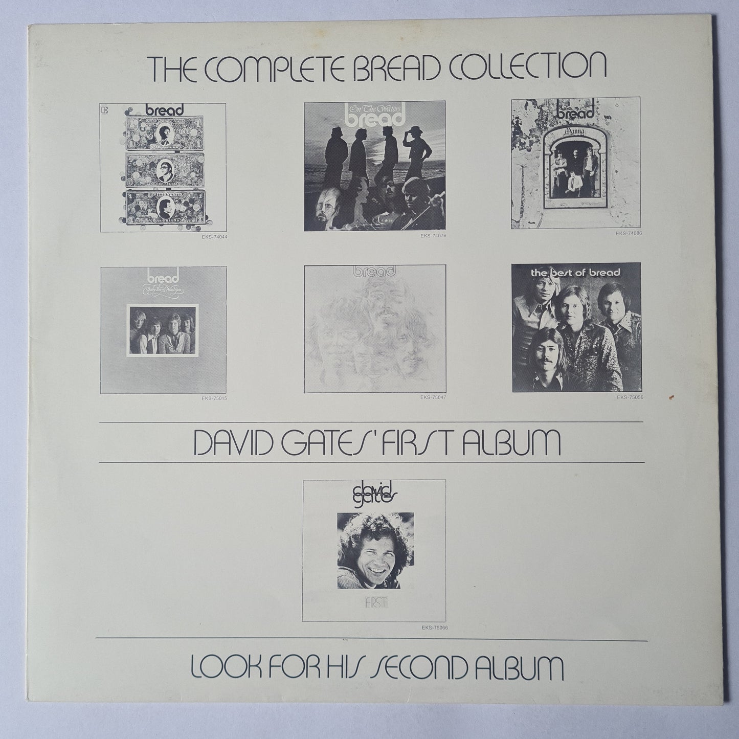 Bread – The Best Of Bread Volume 2 - 1974 (Gatefold) - Vinyl Record