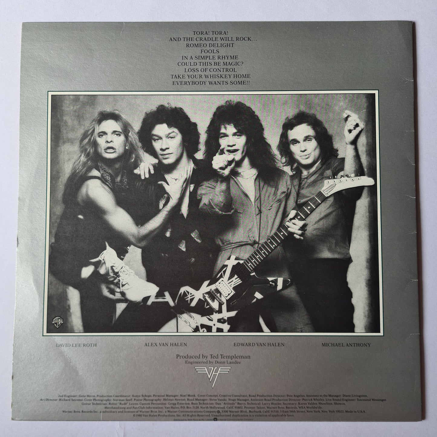 Van Halen – Women & Children First - 1980 - Vinyl Record