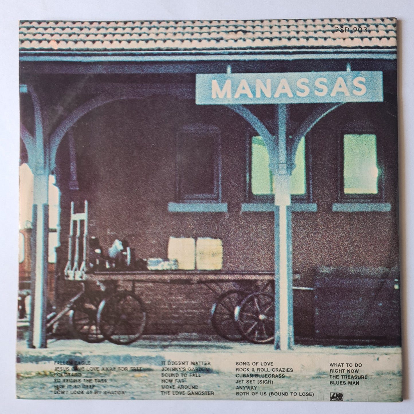 Stephen Stills – Manassas - 1973 (with poster) - Vinyl Record