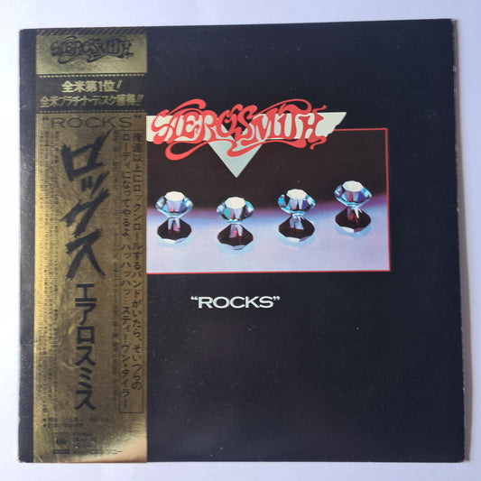 Aerosmith – "Rocks" - 1976 (Japanese Pressing) - Vinyl Record