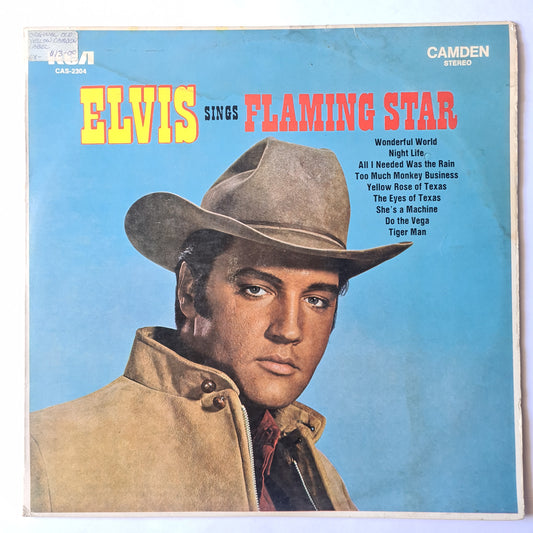Elvis Presley – Sings Flaming Star - 1969 - Vinyl Record
