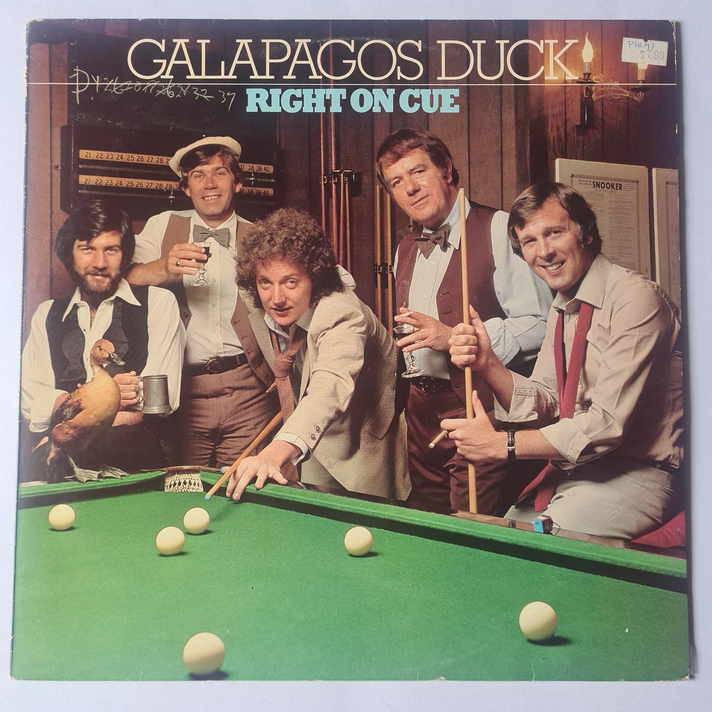 Galapagos Duck – Right On Cue - 1978 - Vinyl Record