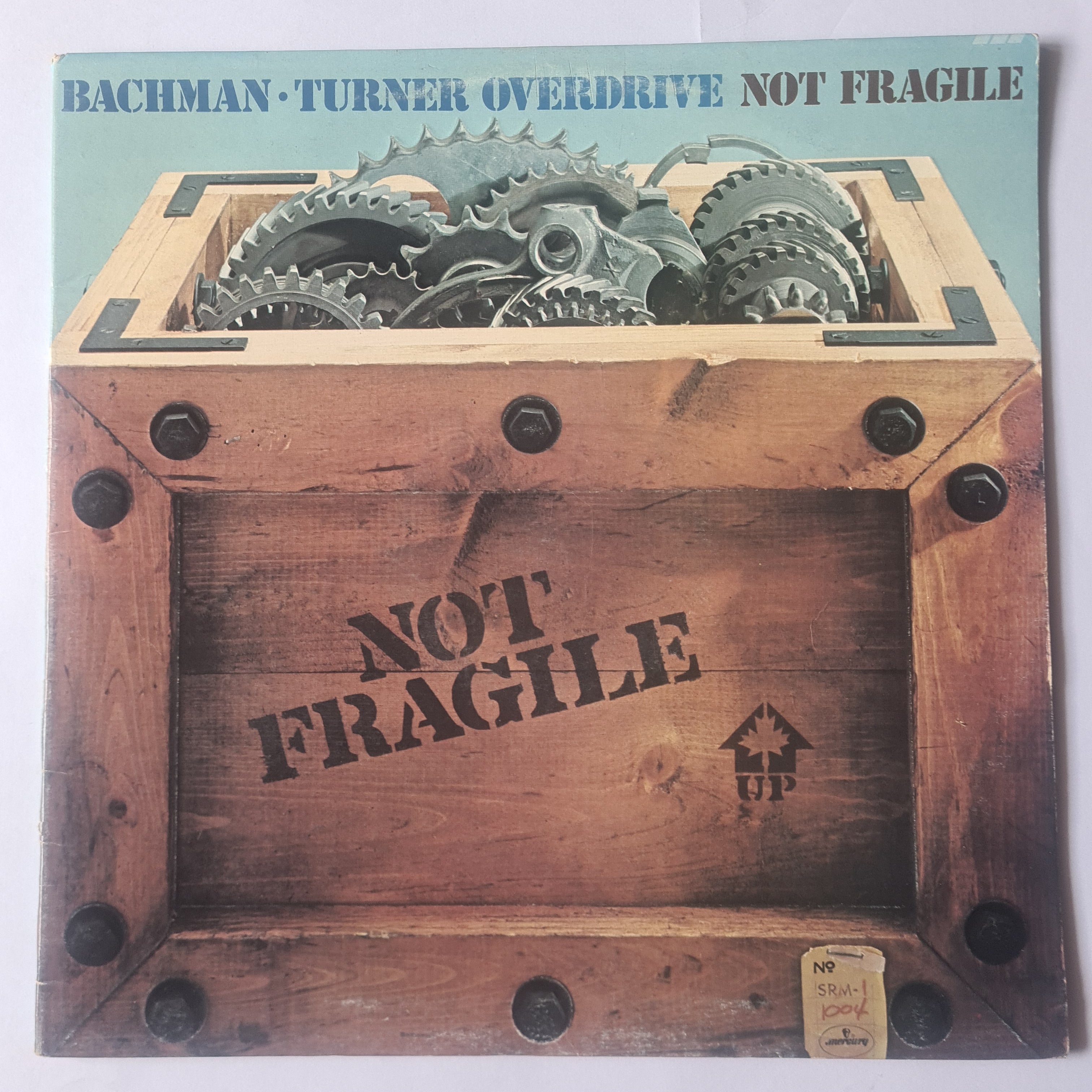 Bachman Turner Overdrive Not Fragile 1974. (Gatefold) Vinyl Reco