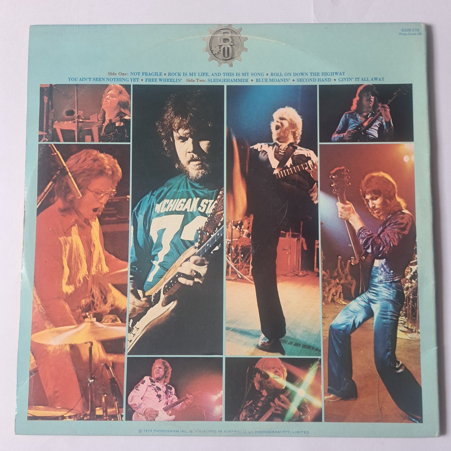 Bachman Turner Overdrive – Not Fragile - 1974. (Gatefold) - Vinyl Record