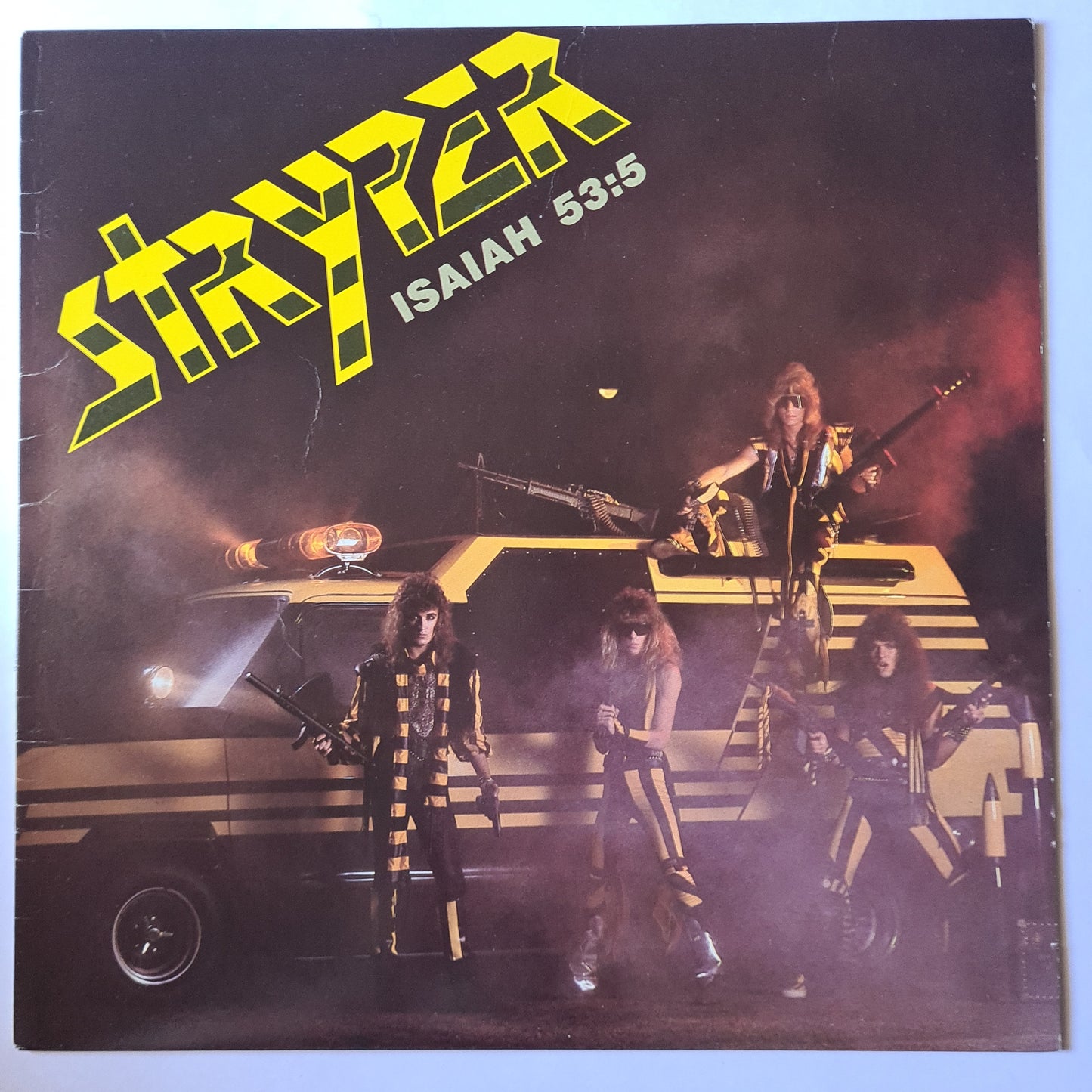 Stryper – Isaiah 53:5 Soldiers Under Command - 1985 - Vinyl Record