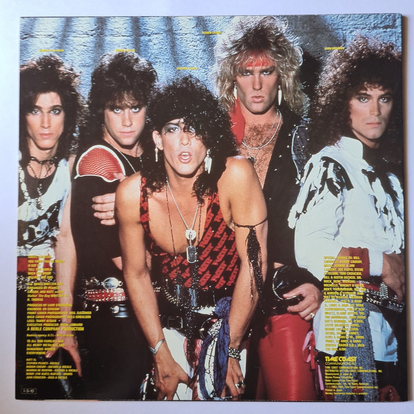 Ratt – Ratt - 1985 Pressing - Vinyl Record