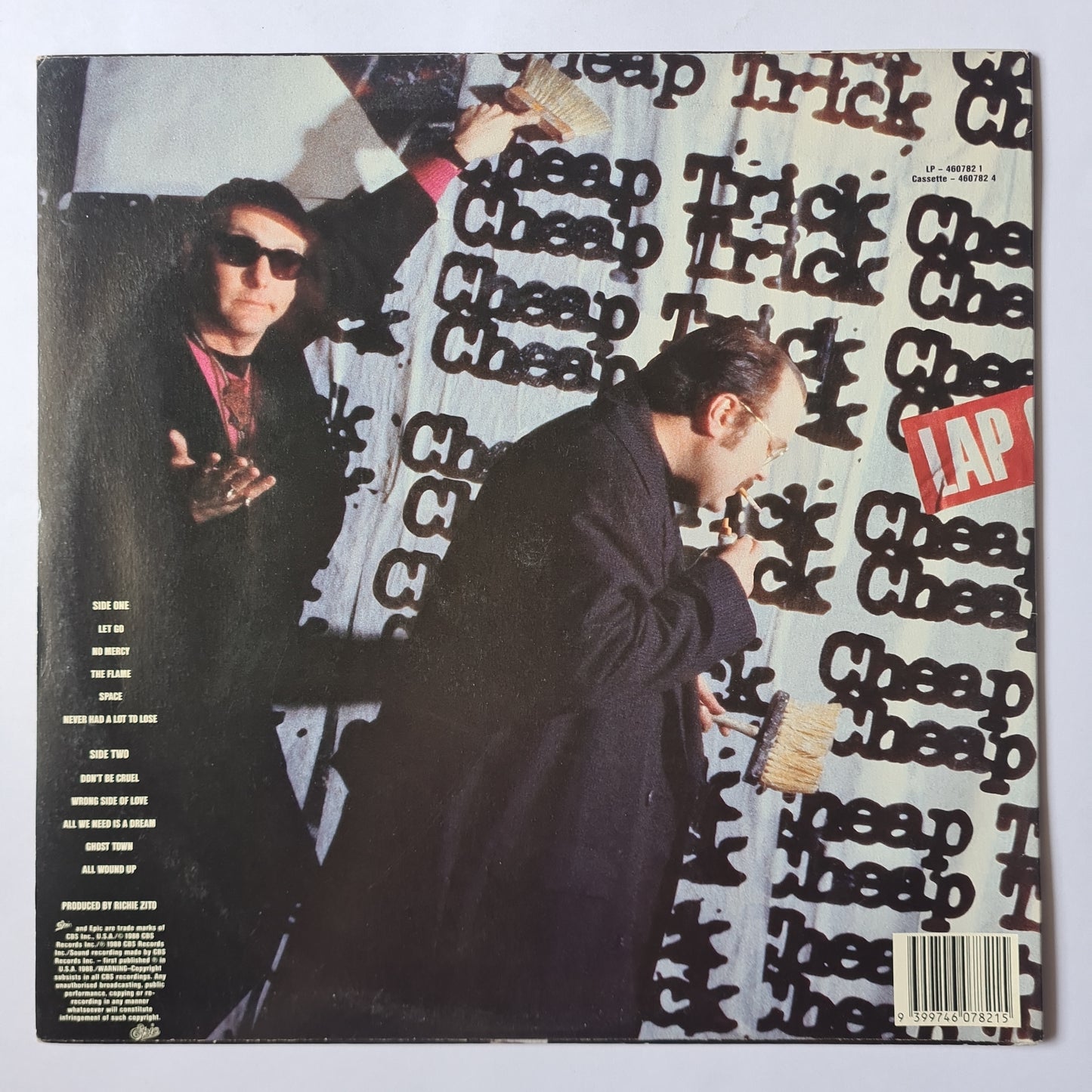 Cheap Trick – Lap Of Luxury - 1988 - (near mint) Vinyl Record LP