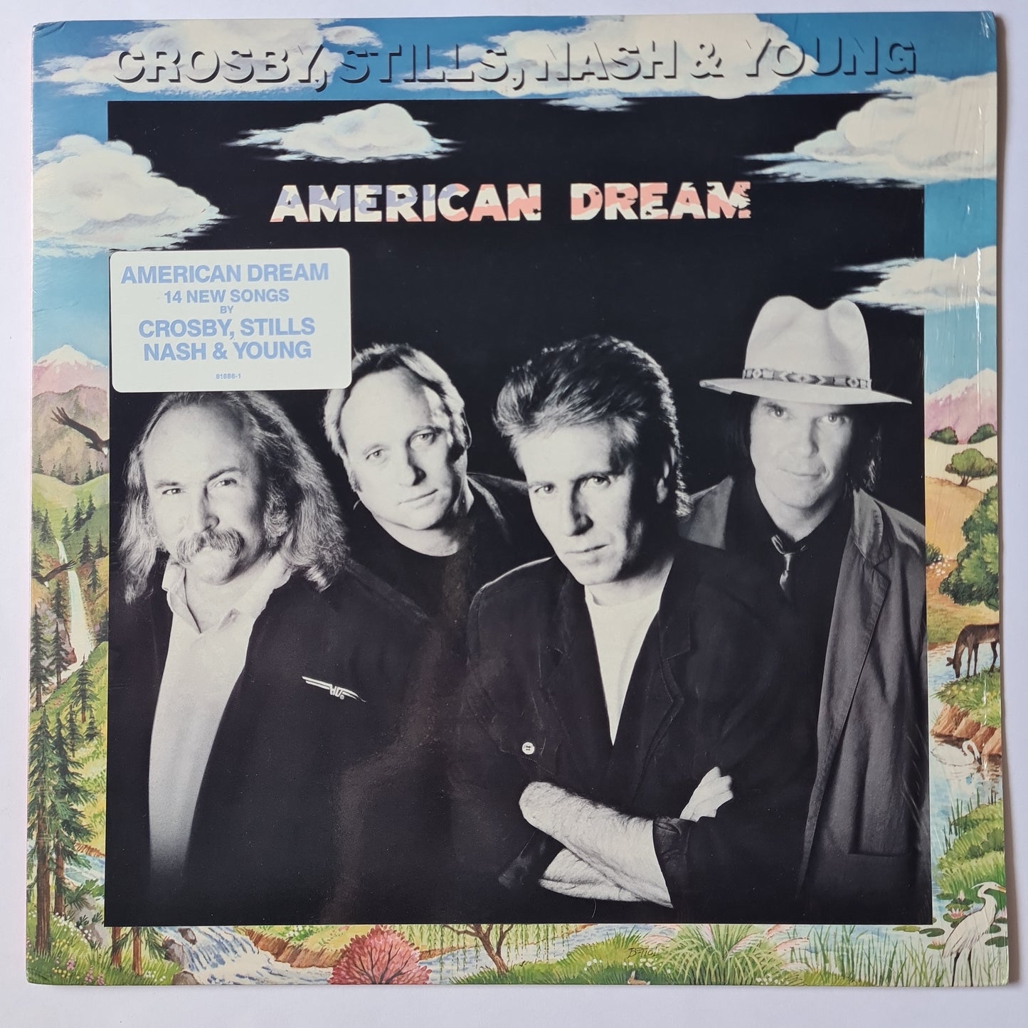 Crosby, Stills, Nash & Young– American Dream - 1988 - Vinyl Record