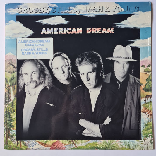 Crosby, Stills, Nash & Young– American Dream - 1988 - Vinyl Record