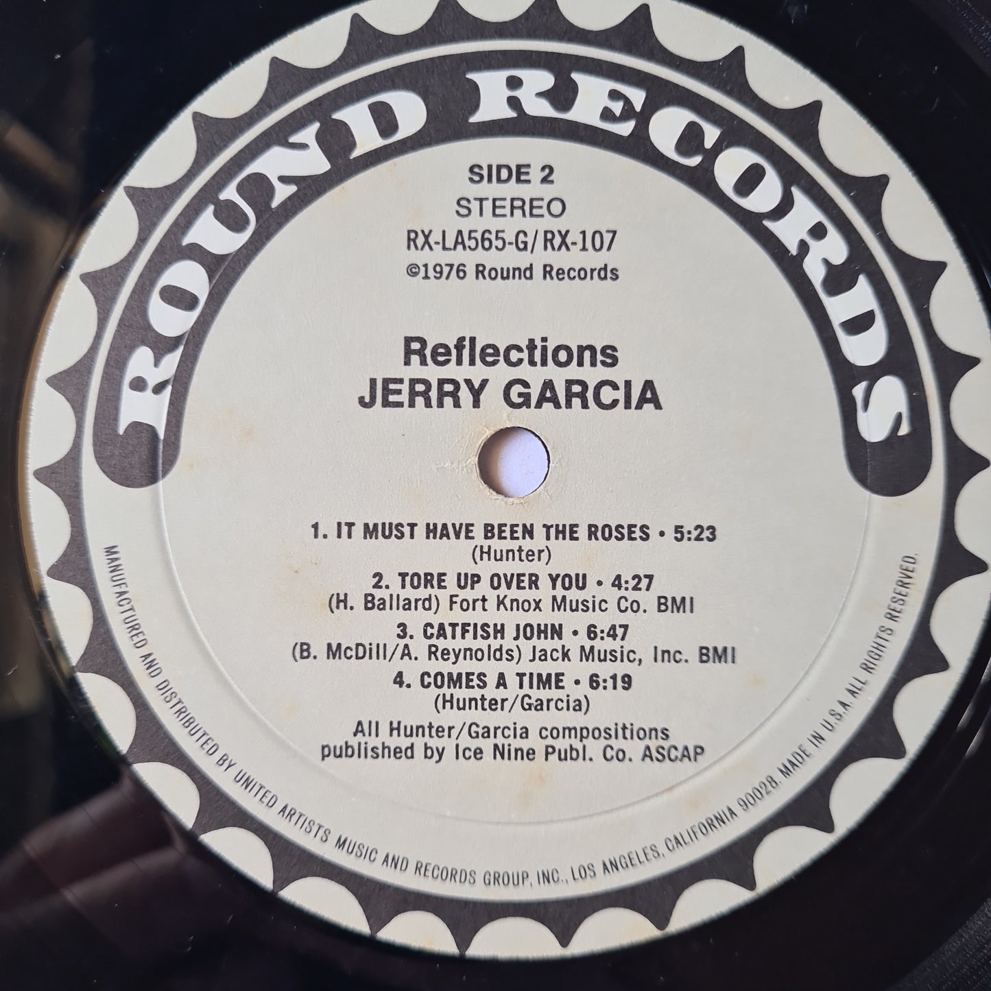 Jerry Garcia – Reflections - 1976 - Vinyl Record