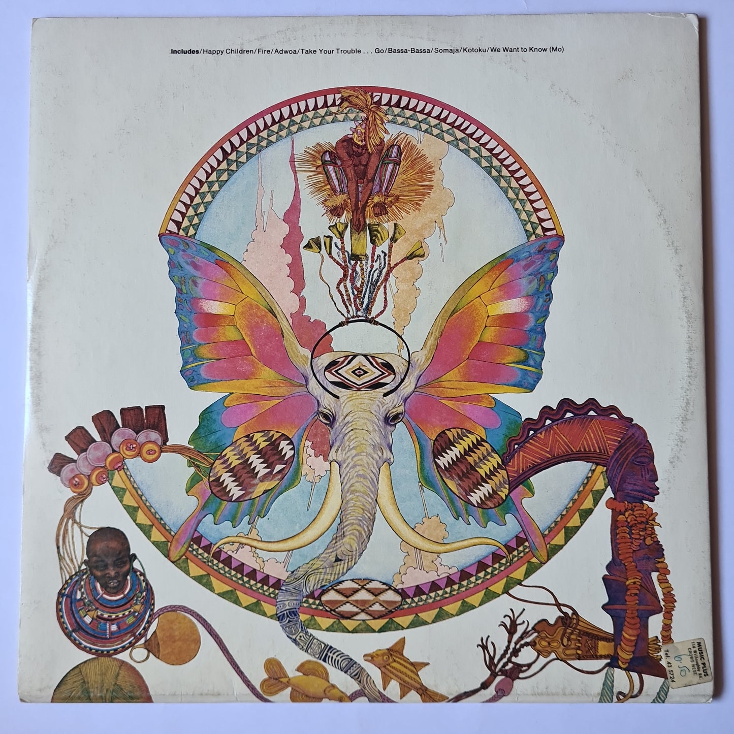 Osibisa – Happy Children - 1973 (Gatefold) - Vinyl Record