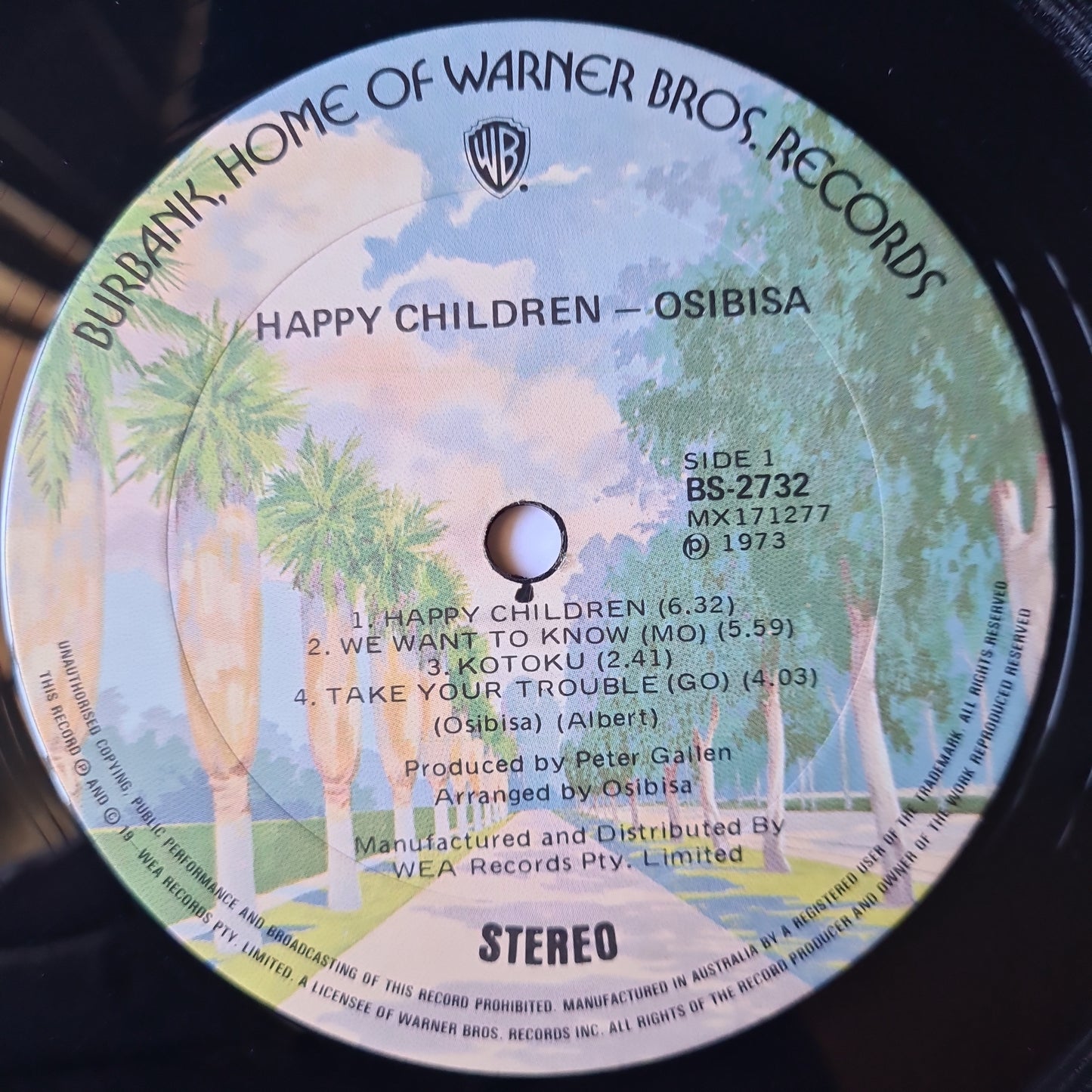 Osibisa – Happy Children - 1973 (Gatefold) - Vinyl Record