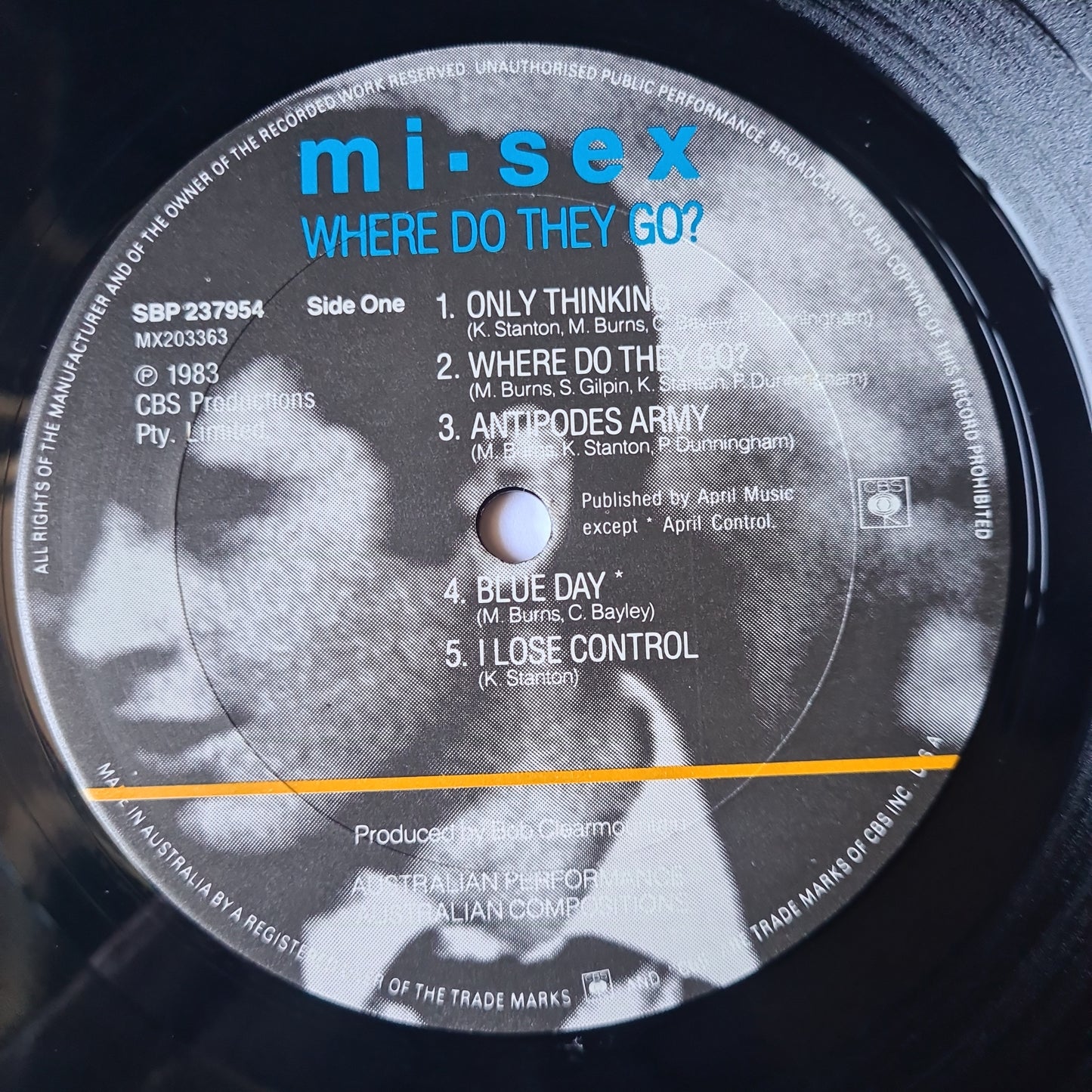 Mi-Sex – Where Do They Go?- 1983 - Vinyl Record